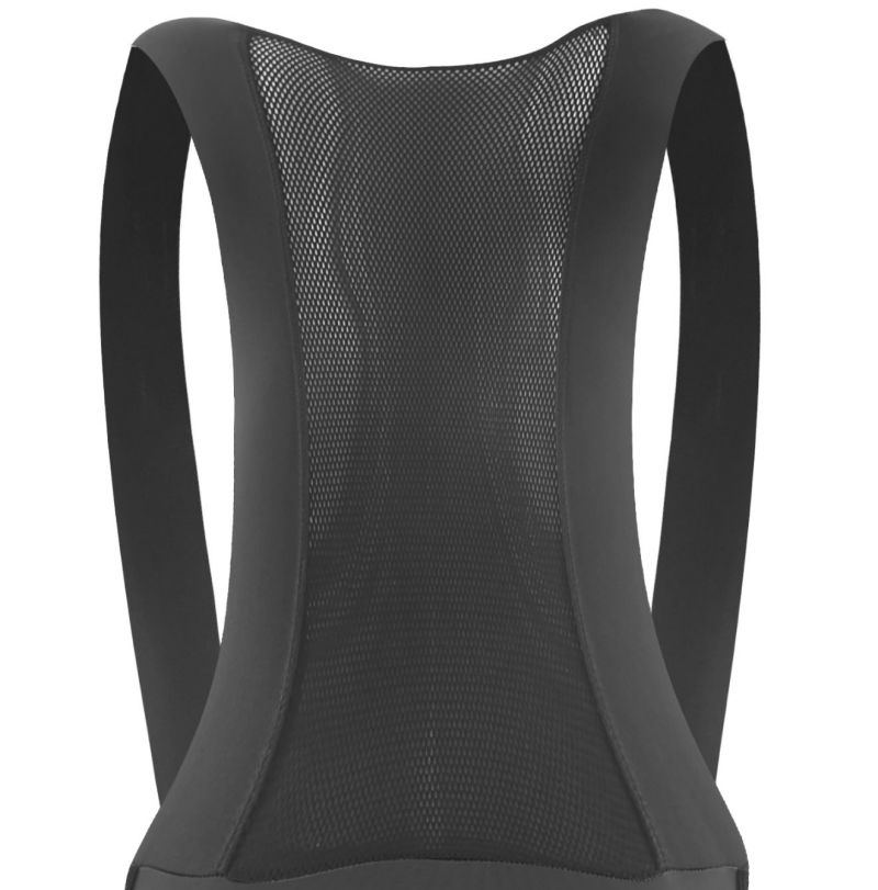 Breathable-mesh-brace-with-elastic-strap-mesh panels-airflow-and-help-core-temperature-control-on-hoter-hote-days.-Seamless-elastic-straps-minimizing-bul-