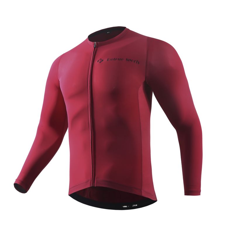 maillot cycliste manches longues homme