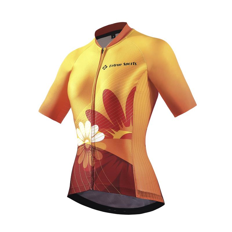 Camisetas de bicicleta personalizadas para mulleres SJ012W (8)